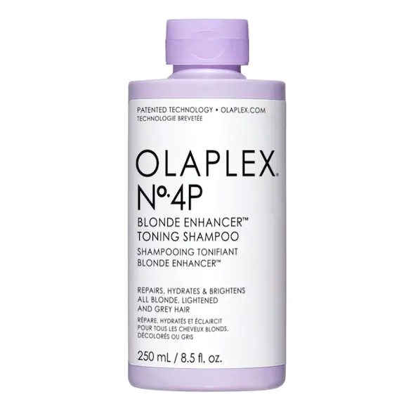 olaplex no.4p blonde enhancer toning shampoo 250ml