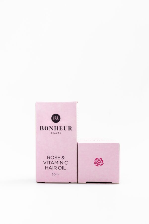 rose & vitamin c hair oil