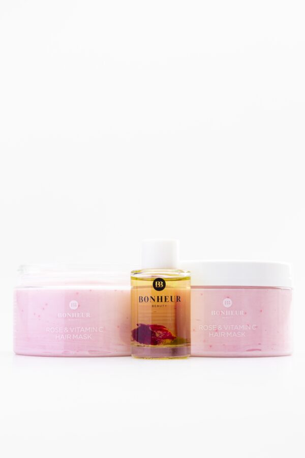 rose & vitamin c hair oil